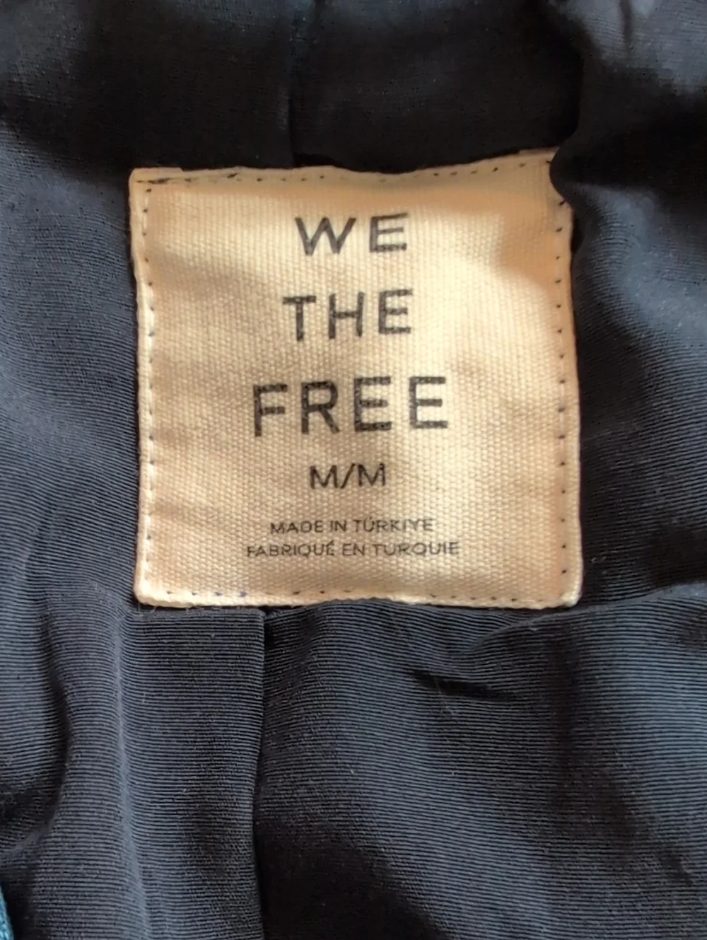 We The Free Lyra Denim Quilted Jacket